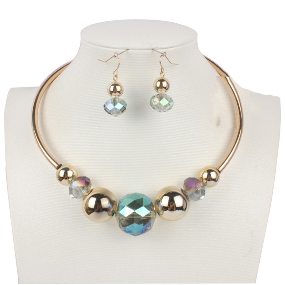 Blue Icey Necklace
